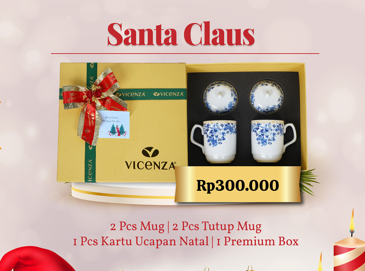 2024 HAMPERS NATAL SANTA CLAUS MELATI